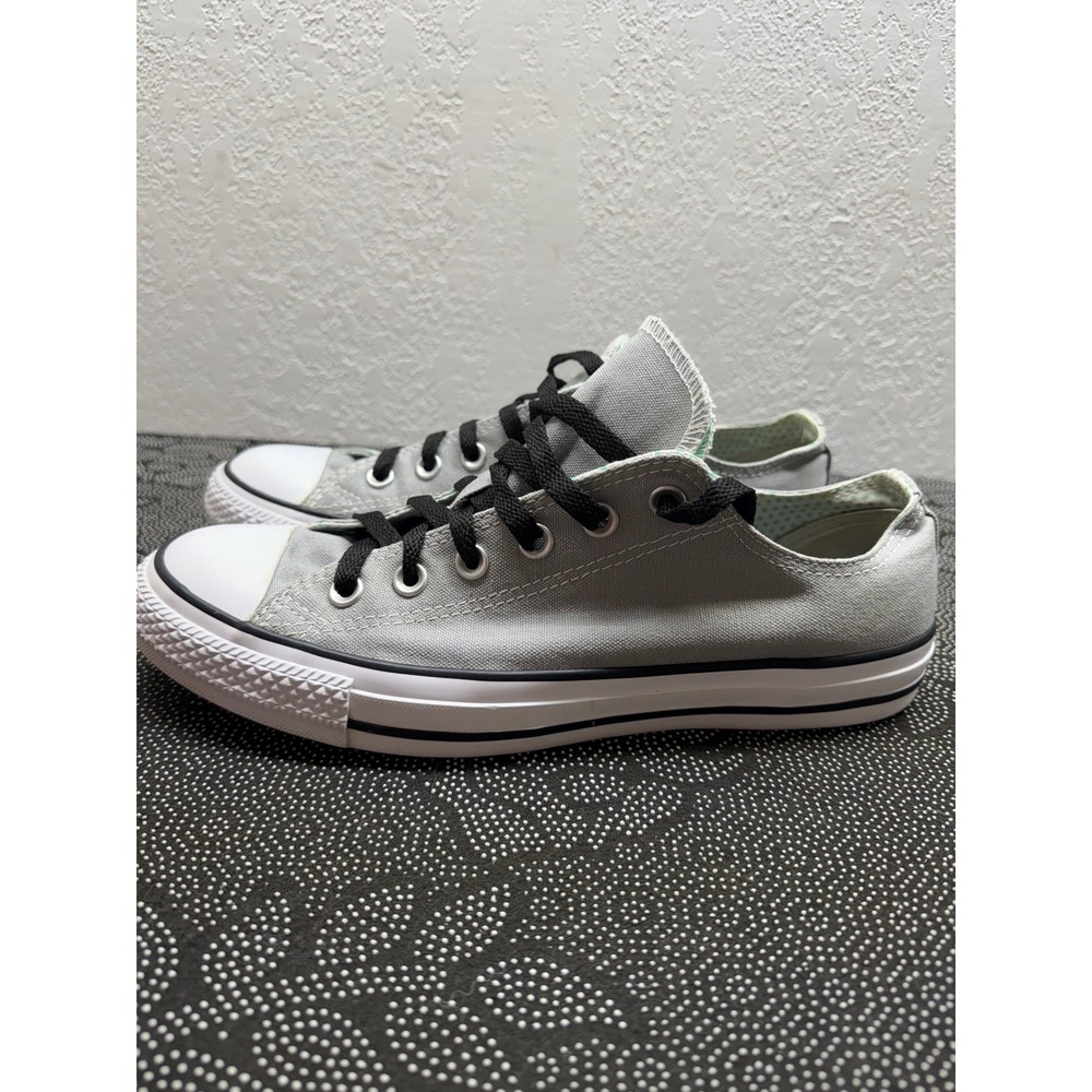 Converse Chuck Taylor All Star Double Tongue Grey Polka Dot Sneakers Women 10 M8